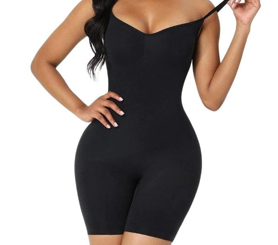 Seamless Tummy, Hips & Thighs Control Shapewear Full-Bodysuit